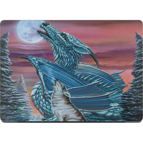 Dragon and the Wolf by Ed Beard Jr Apple MacBook Pro 14-inch Skin