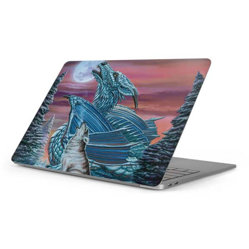 Dragon and the Wolf by Ed Beard Jr Apple MacBook Pro 16-inch Skin
