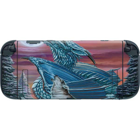 Dragon and the Wolf by Ed Beard Jr Nintendo Switch 2 (2025) with Joy-Con Skin