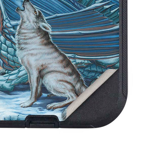 Dragon and the Wolf by Ed Beard Jr Otterbox Defender iPhone Skin