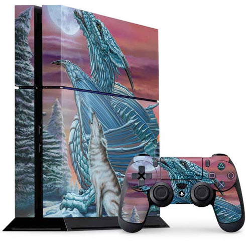 Dragon and the Wolf by Ed Beard Jr PlayStation PS4 Skins