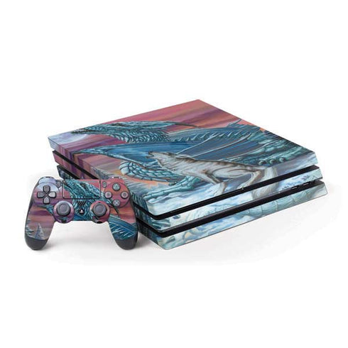 Dragon and the Wolf by Ed Beard Jr PlayStation PS4 Skins