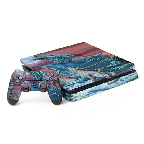 Dragon and the Wolf by Ed Beard Jr PlayStation PS4 Skins