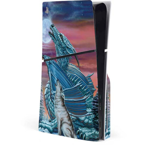 Dragon and the Wolf by Ed Beard Jr PlayStation PS5 Skins