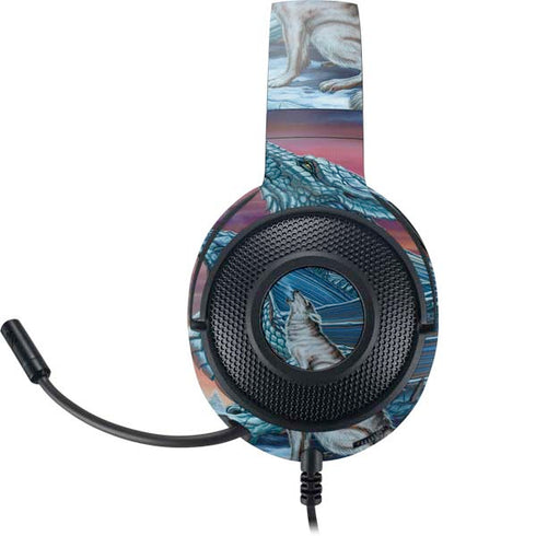 Dragon and the Wolf by Ed Beard Jr Razer Kraken X Skin