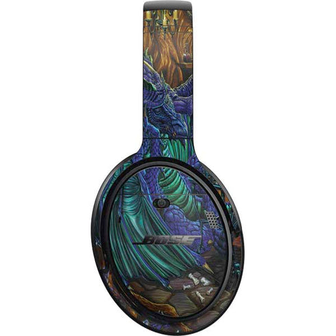 Dragon and Wizard Playing Chess by Ed Beard Jr Bose QuietComfort 35 II Headphones Skin
