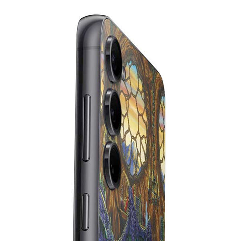 Dragon and Wizard Playing Chess by Ed Beard Jr Galaxy A16 5G Skin