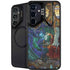 Dragon and Wizard Playing Chess by Ed Beard Jr Galaxy S24 FE Kickstand Case