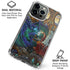 Dragon and Wizard Playing Chess by Ed Beard Jr iPhone 16 Pro Clear Case