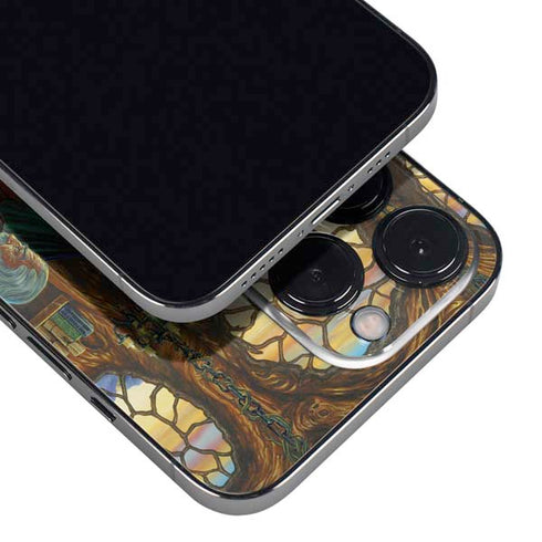 Dragon and Wizard Playing Chess by Ed Beard Jr iPhone 16 Pro Skin