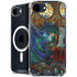 Dragon and Wizard Playing Chess by Ed Beard Jr iPhone 16e MagSafe Case