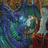 Dragon and Wizard Playing Chess by Ed Beard Jr Dell Latitude Skin