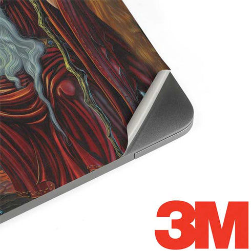 Dragon and Wizard Playing Chess by Ed Beard Jr MacBook Skins