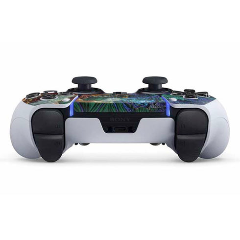 Ed Beard Jr. Dragon and Wizard Playing Chess PS5 DualSense Edge Pro Controller Skin