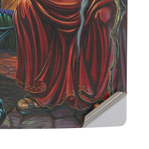 Dragon and Wizard Playing Chess by Ed Beard Jr PS5 Pro Disk Console Skin