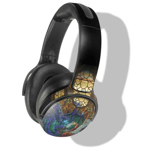 Dragon and Wizard Playing Chess by Ed Beard Jr Skullcandy Venue Skin
