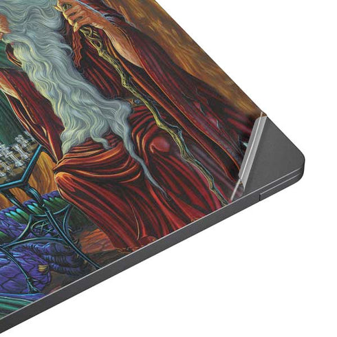 Dragon and Wizard Playing Chess by Ed Beard Jr Surface Laptop 7 13.8in Skin