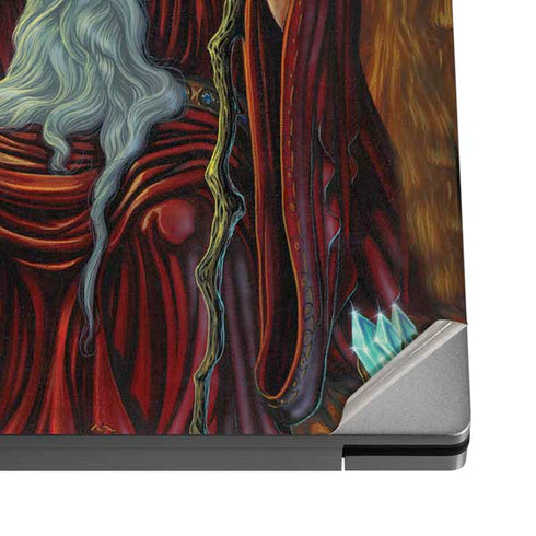 Dragon and Wizard Playing Chess by Ed Beard Jr Dell XPS Skin