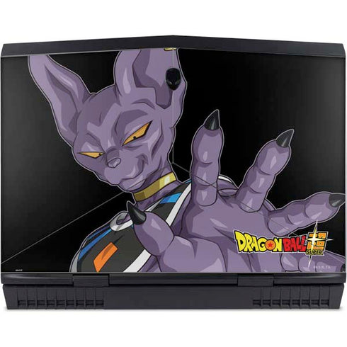 Dragon Ball Super Beerus Portrait Dell Alienware Skin