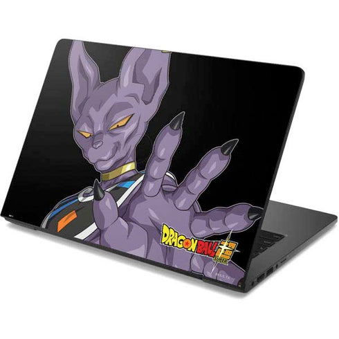 Dragon Ball Super Beerus Portrait Dell Chromebook Skin