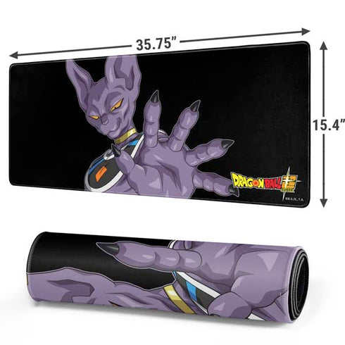 Dragon Ball Super Beerus Portrait Gaming Mouse Pad