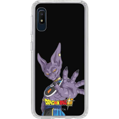 Dragon Ball Super Beerus Portrait Galaxy A10e Clear Case