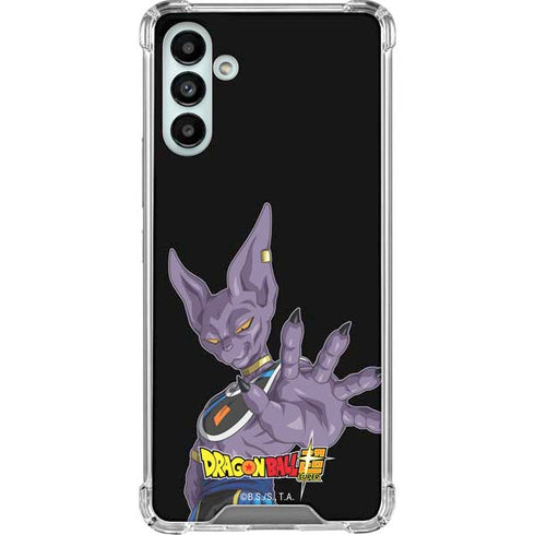 Dragon Ball Super Beerus Portrait Galaxy A13 5G Clear Case