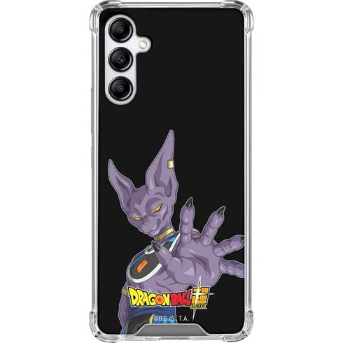 Dragon Ball Super Beerus Portrait Galaxy A14 5G Clear Case