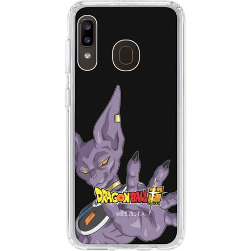 Dragon Ball Super Beerus Portrait Galaxy A20 Clear Case