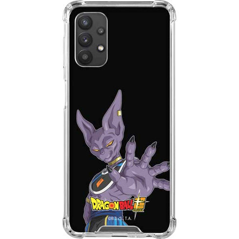 Dragon Ball Super Beerus Portrait Galaxy A32 5G Clear Case