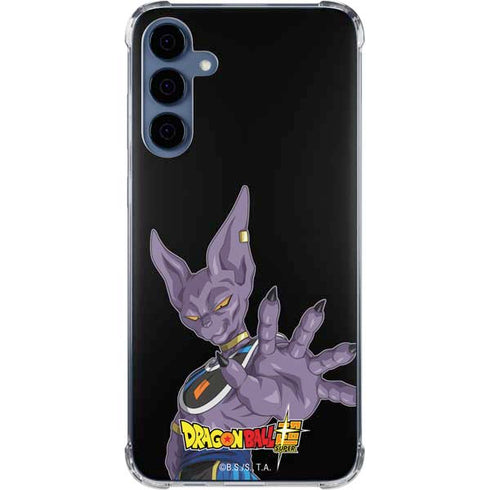 Dragon Ball Super Beerus Portrait Galaxy A55 5G Clear Case