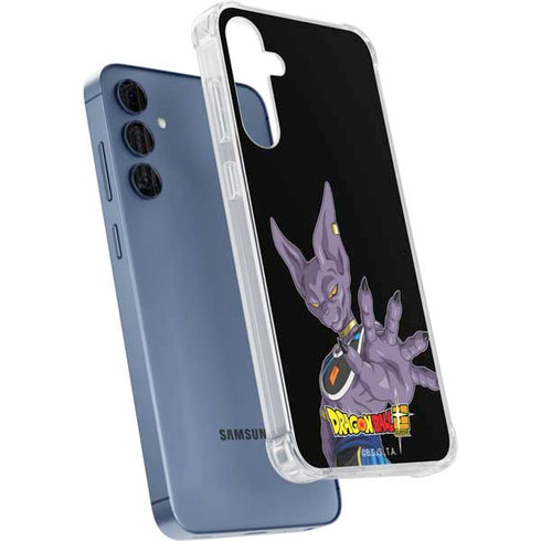 Dragon Ball Super Beerus Portrait Galaxy A55 5G Clear Case
