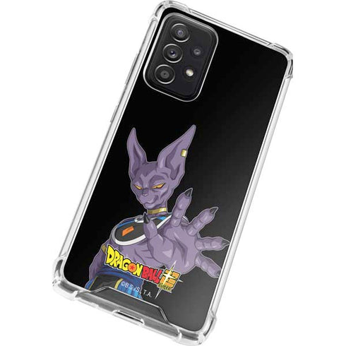 Dragon Ball Super Beerus Portrait Galaxy A72 5G Clear Case