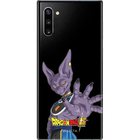 Dragon Ball Super Beerus Portrait Galaxy Note 10 Skin