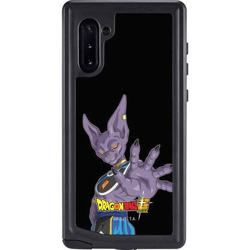 Dragon Ball Super Beerus Portrait Galaxy Note 10 Waterproof Case