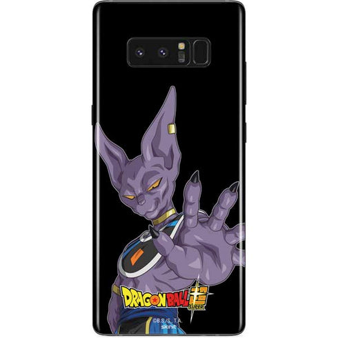 Dragon Ball Super Beerus Portrait Galaxy Note 8 Skin