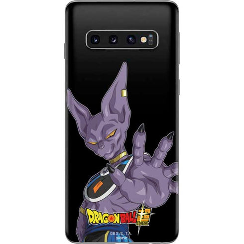 Dragon Ball Super Beerus Portrait Galaxy S10 Skin