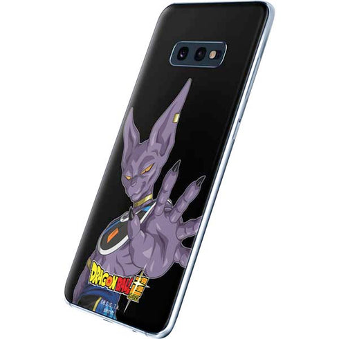 Dragon Ball Super Beerus Portrait Galaxy S10e Skin