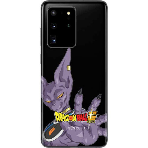 Dragon Ball Super Beerus Portrait Galaxy S20 Ultra 5G Skin