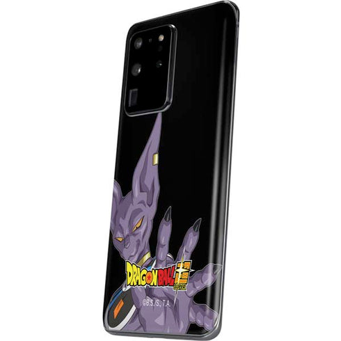 Dragon Ball Super Beerus Portrait Galaxy S20 Ultra 5G Skin