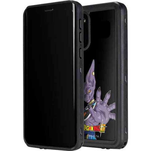 Dragon Ball Super Beerus Portrait Galaxy S20 Waterproof Case