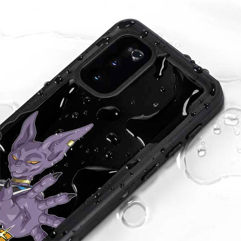 Dragon Ball Super Beerus Portrait Galaxy S20 Waterproof Case