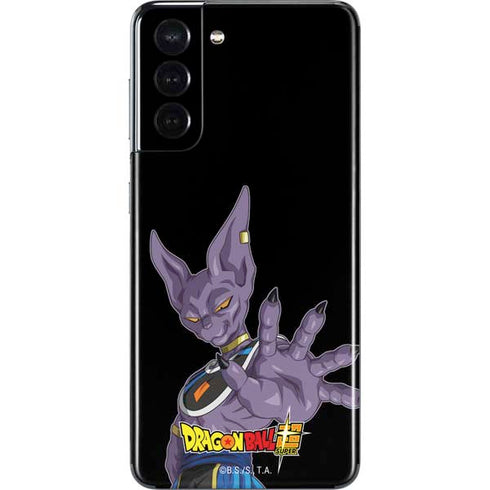 Dragon Ball Super Beerus Portrait Galaxy S21 5G Skin