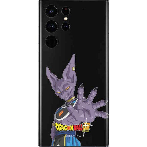 Dragon Ball Super Beerus Portrait Galaxy S22 Ultra Skin