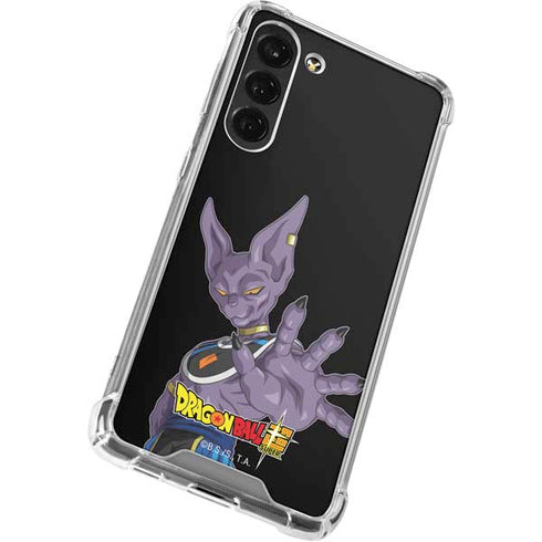 Dragon Ball Super Beerus Portrait Galaxy S23 Plus Clear Case