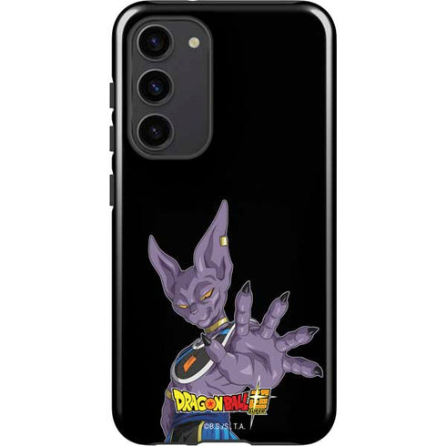 Dragon Ball Super Beerus Portrait Galaxy S23 Plus Pro Case