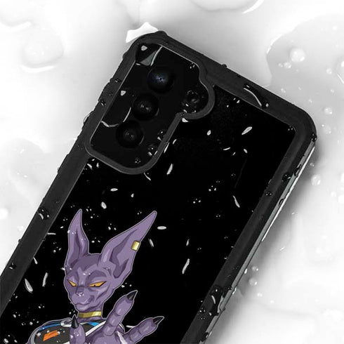 Dragon Ball Super Beerus Portrait Galaxy S23 Plus Waterproof Case