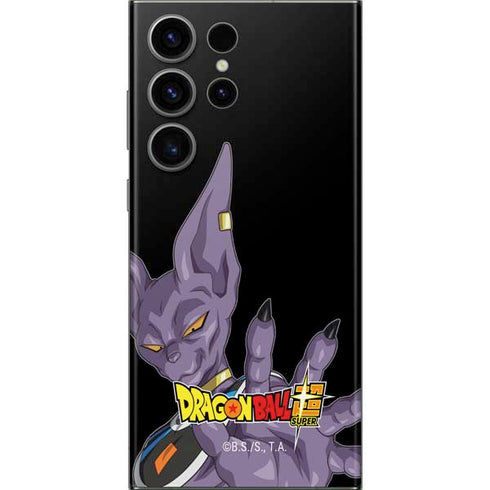 Dragon Ball Super Beerus Portrait Galaxy S23 Ultra Skin