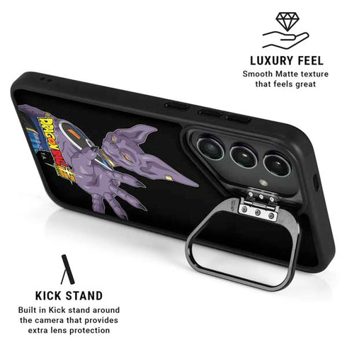 Dragon Ball Super Beerus Portrait Galaxy S25 Kickstand Case