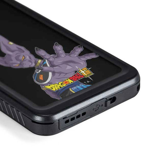 Dragon Ball Super Beerus Portrait Galaxy S24 Plus Waterproof Case